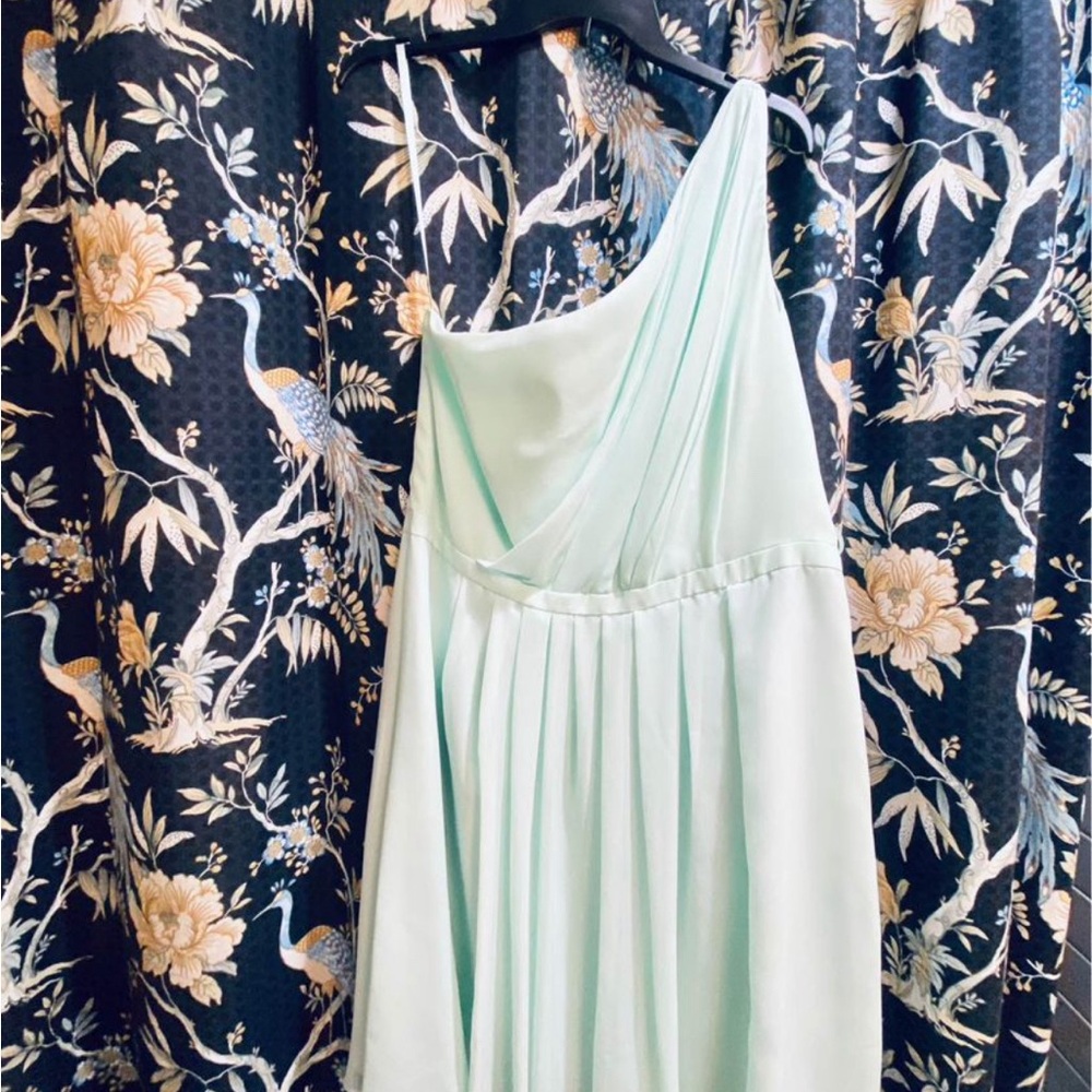 Dove & Dahlia by Weddington Way Size 18 Chiffon Bridesmaid dress,in a mint green - Picture 6 of 12
